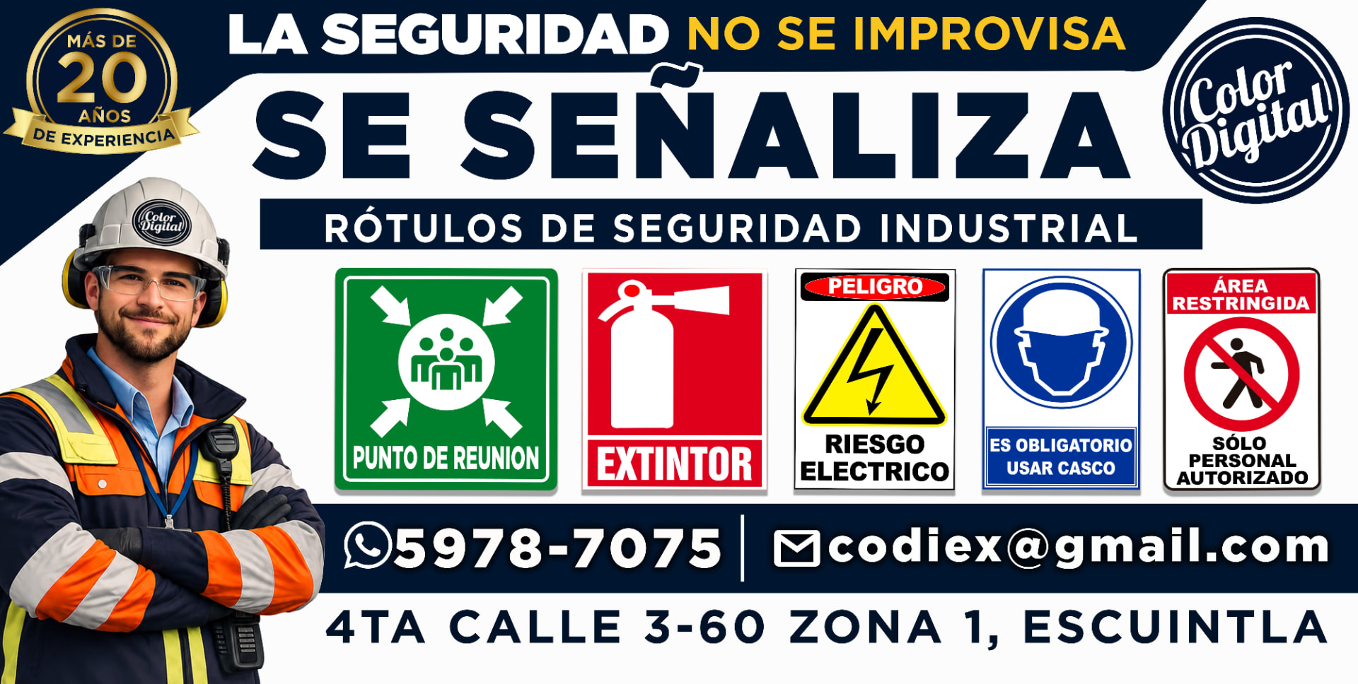 Valla publicitaria — Interplaza — Interplaza, proyecto de Color Digital